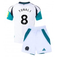 Camiseta Newcastle United Sandro Tonali #8 Tercera Equipación para niños 2024-25 manga corta (+ pantalones cortos)